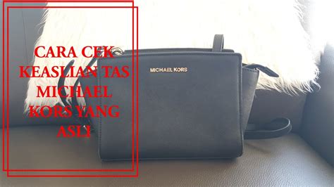 cara cek tas michael kors asli|Michael Kors.